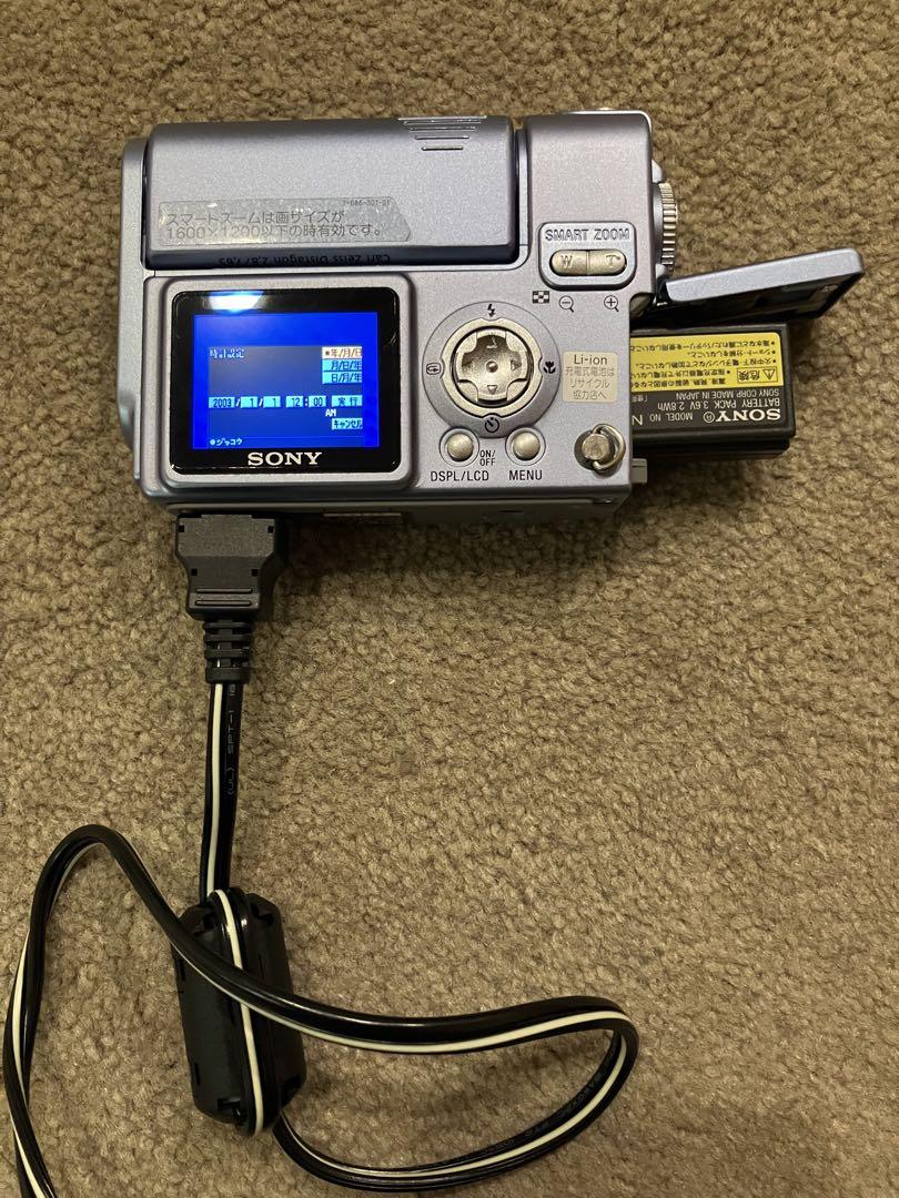 デジタルカメラ SONY Cyber-shot 4.0 Mega Pixels DSC-F77A