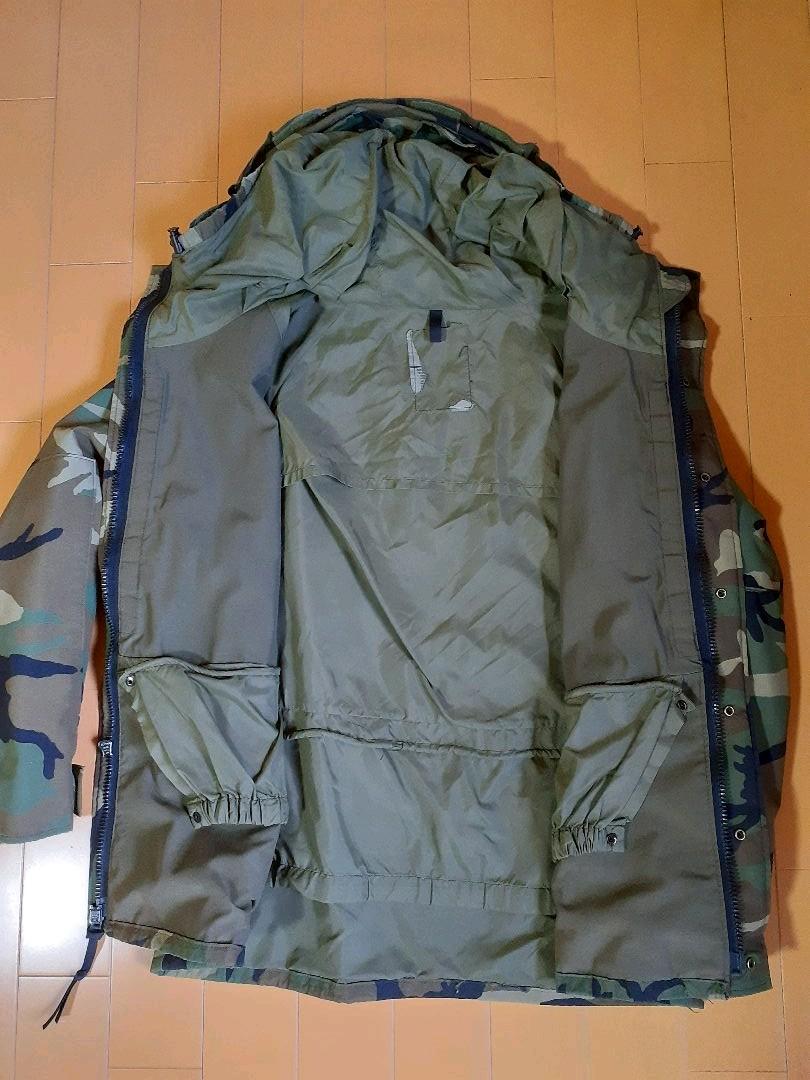 ナイロンフ 米軍実物ウッドランドECWCSゴアテックスパーカー gNnOU-m55783435458 マウンテン