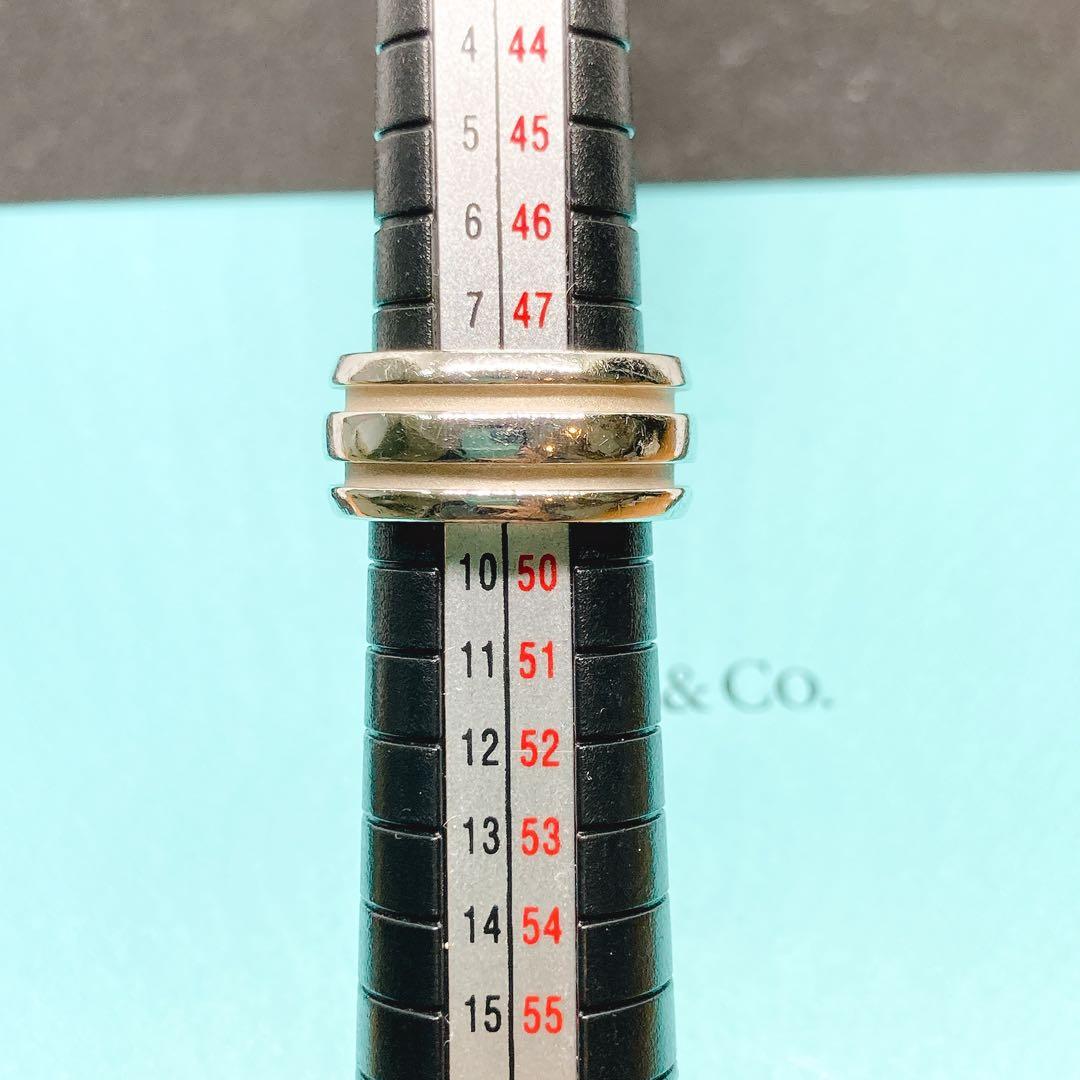 ティファニー グルーブド ダブルライン リング 約9号 925 シルバー 人気 ティファニー グルーブド ダブルライン リング 約9号 925 シルバー 人気