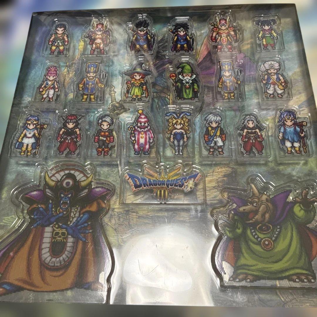 ドラゴンクエストIII アクリルスタンド 16体セット目立った傷や汚れなし
