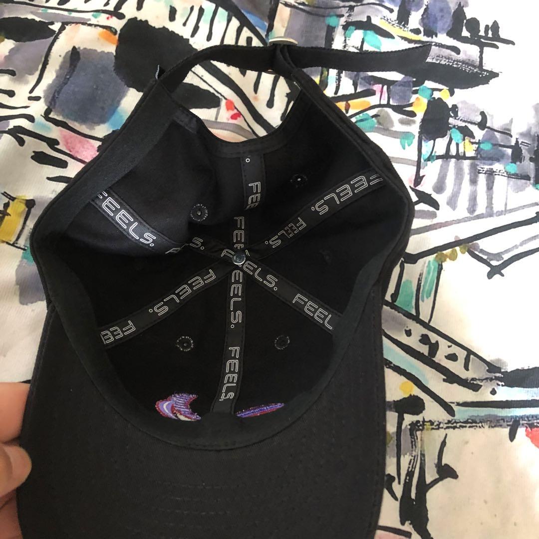 FEELS. LOGO CAP BLACK 上杉柊平 FEELS. LOGO CAP BLACK 上杉柊平 - メルカリ