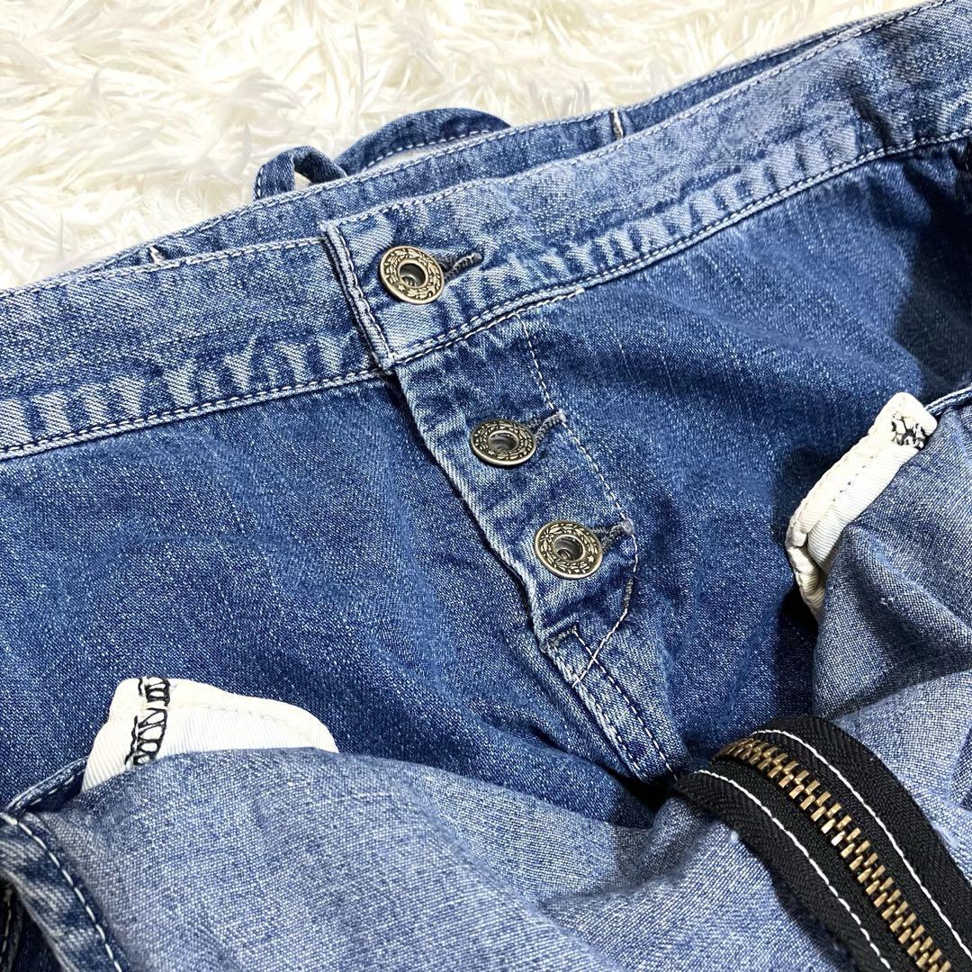 ジョンブル JOHNBULL AP714 フレンチサロペット デニム M 日本製