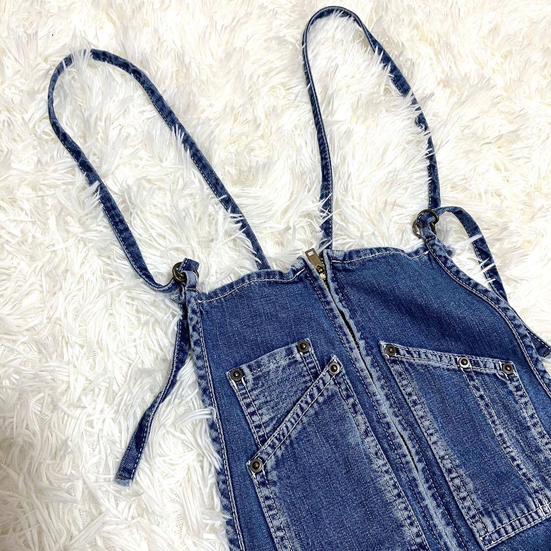 ジョンブル JOHNBULL AP714 フレンチサロペット デニム M 日本製
