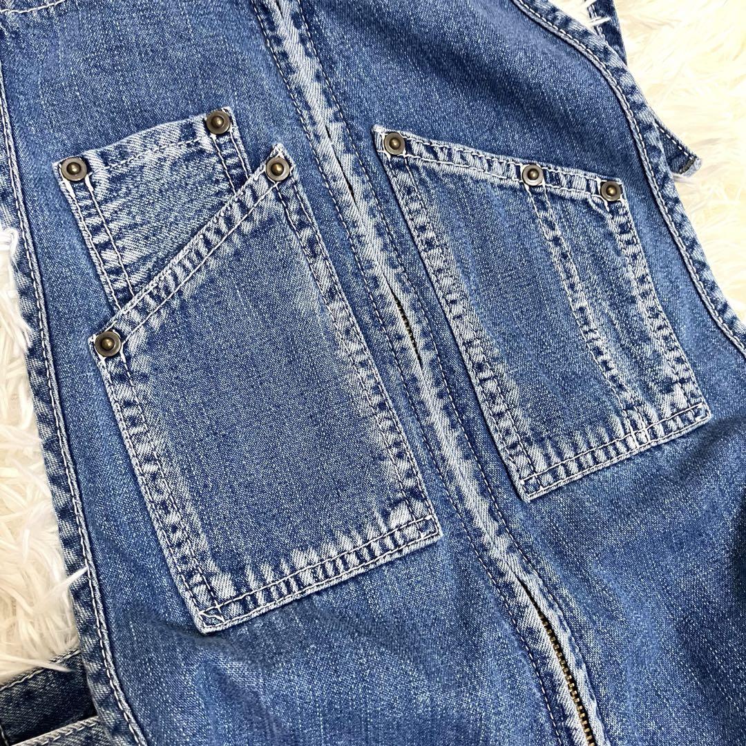 ジョンブル JOHNBULL AP714 フレンチサロペット デニム M 日本製