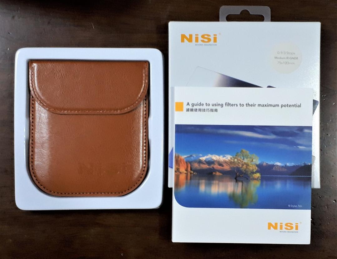 新品・NiSi 角型フィルター75×100mm Medium IR GND8