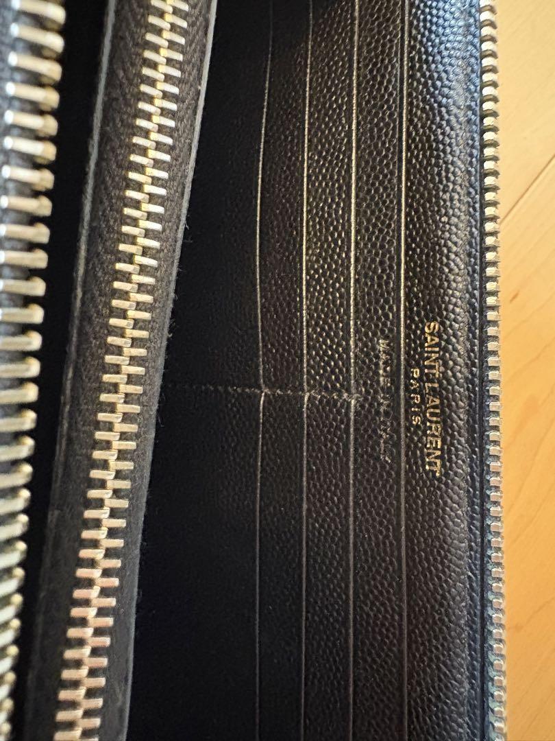 SAINT LAURENT 黒　長財布