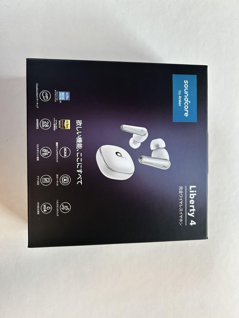 Soundcore Liberty 4 ワイヤレスイヤホン(外装全部あり