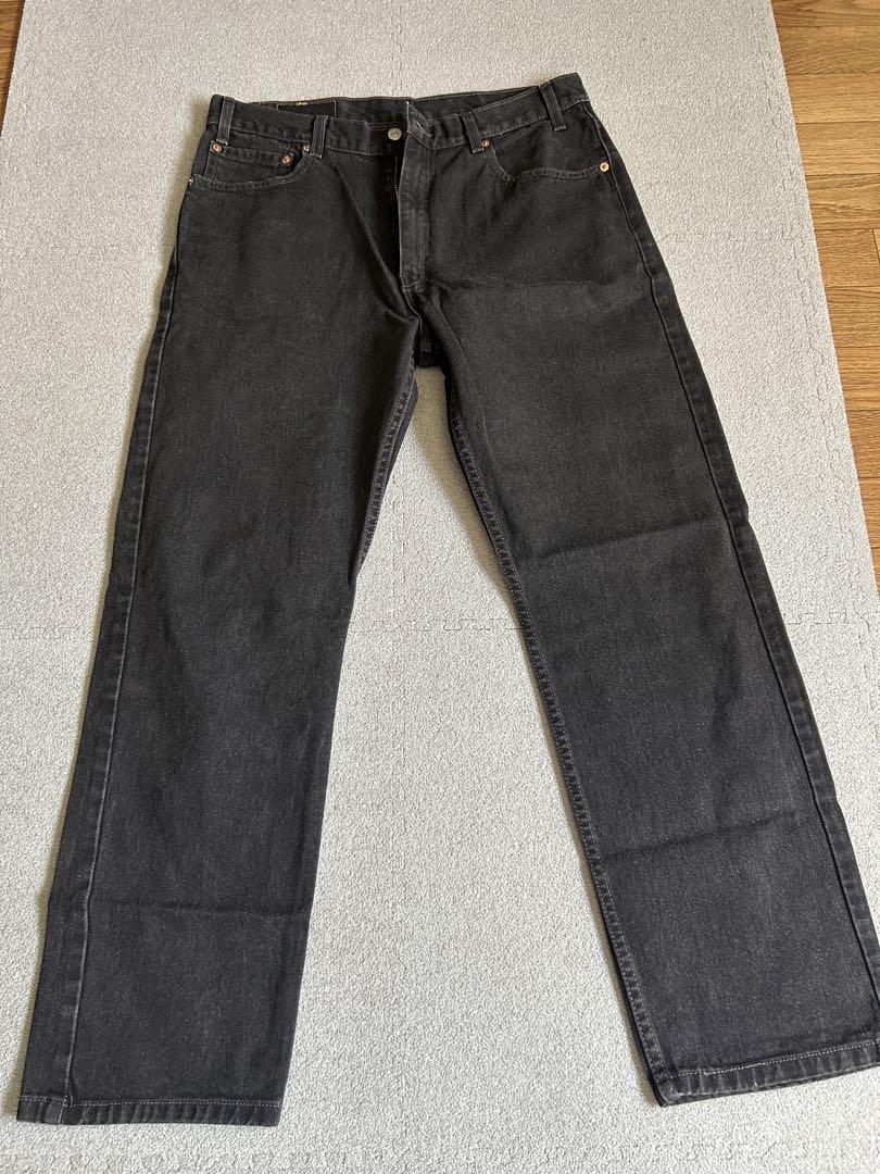 90's Levi's505BLACKJEANSMADEINUSA W36L30パンツ