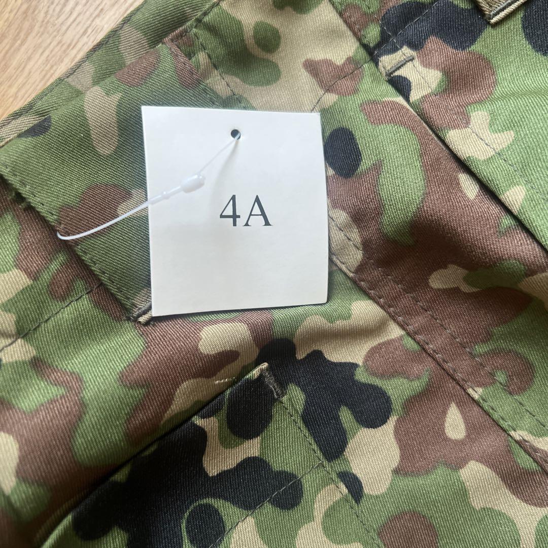 【週末セール】戦闘服　迷彩服上下、ベルトの2セット　size4A ミリタリー