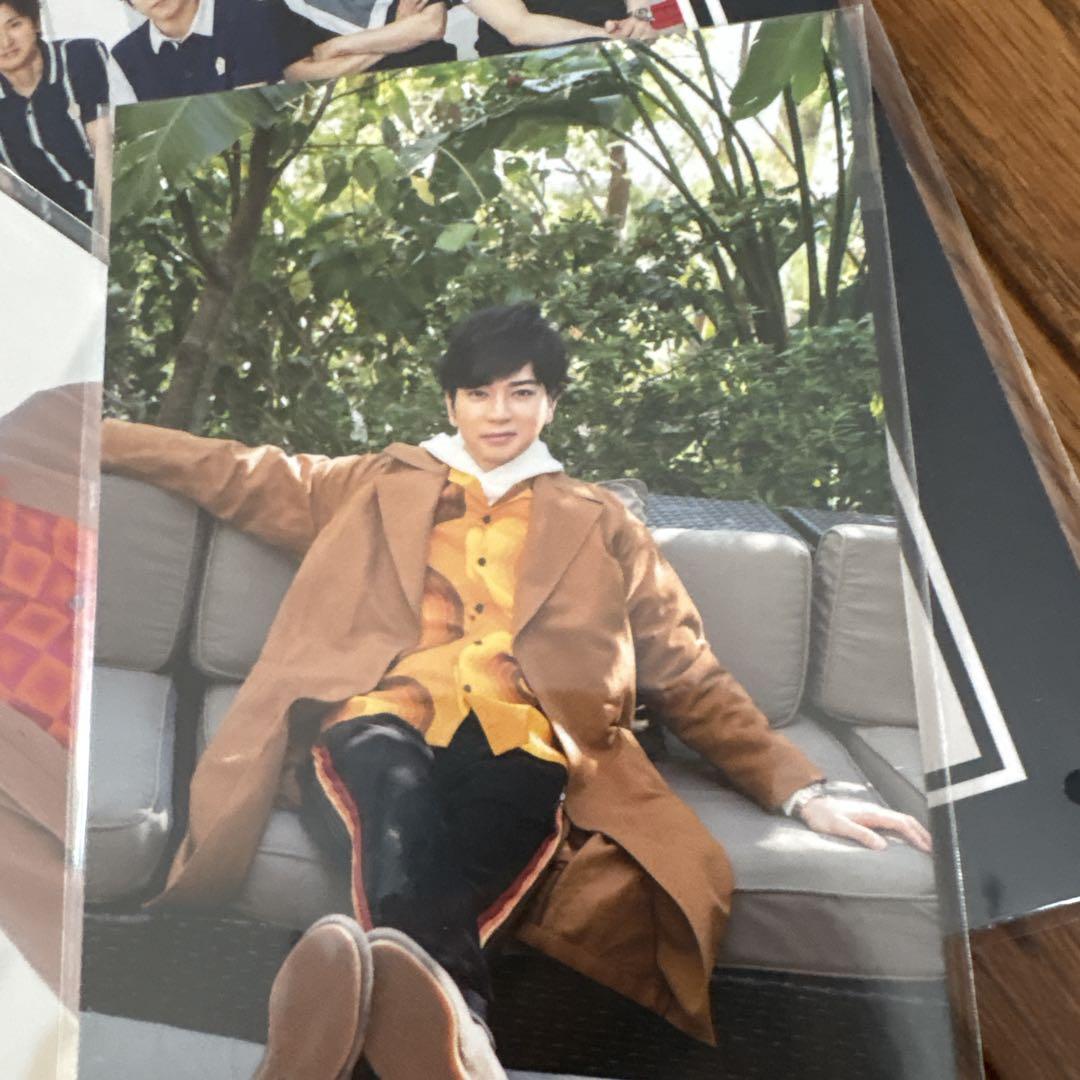 嵐 松本潤 meiji My Sweet クリアファイル2枚セットとポスト