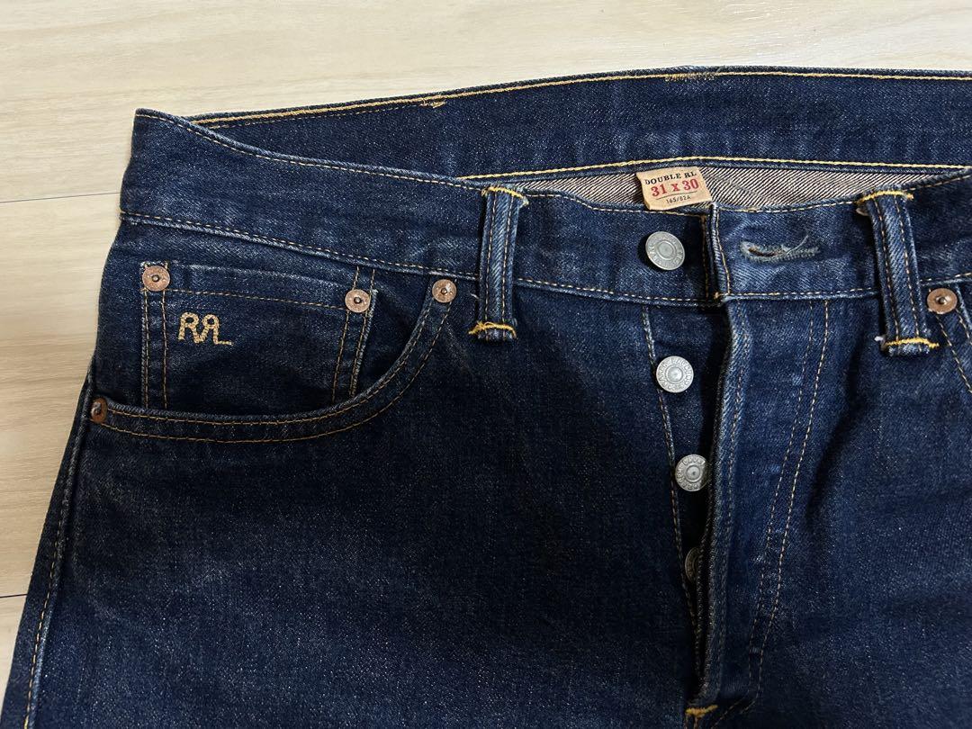 RRL セルビッチ ローストレート デニム W31 × 30 USA製