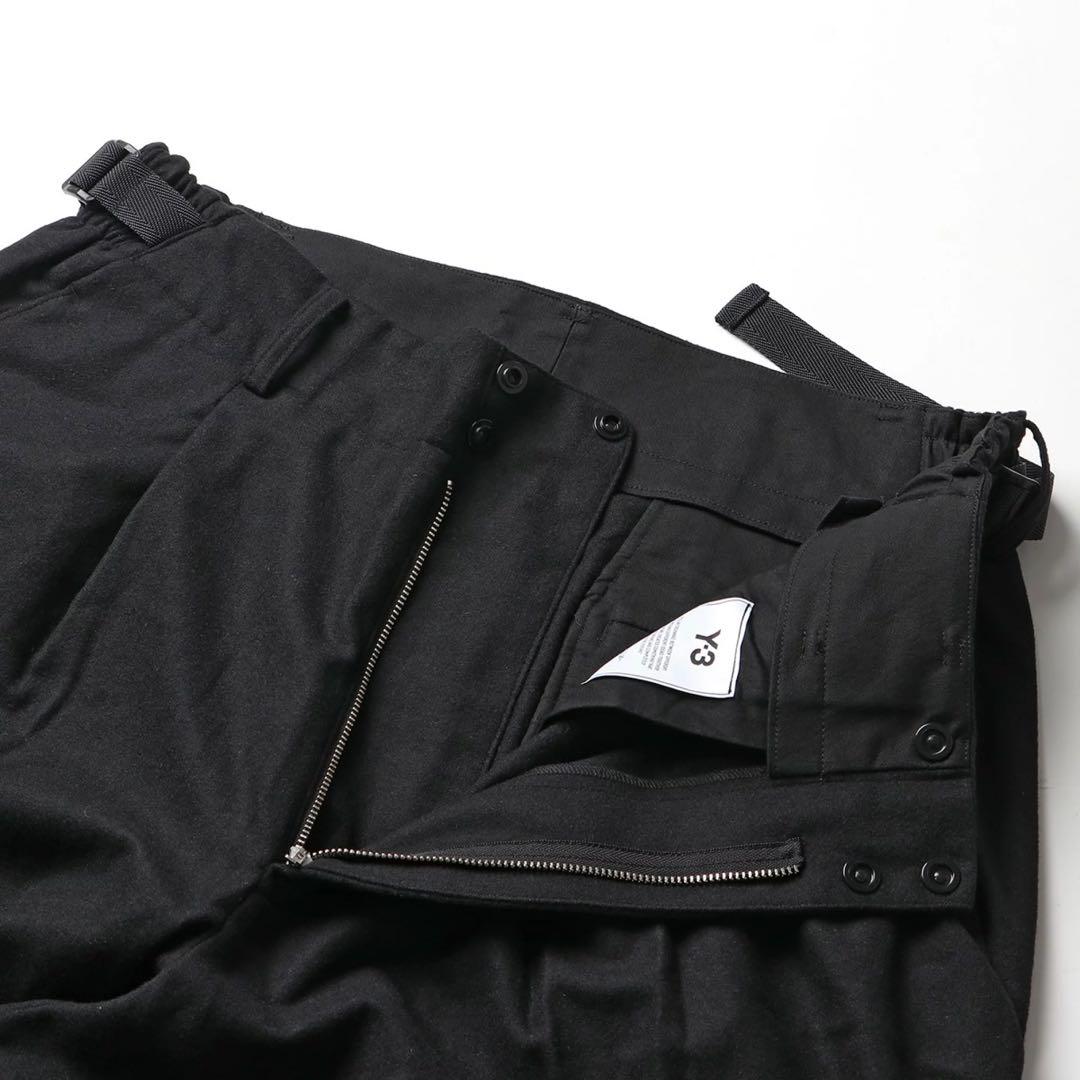 ウールフランネル BLACK