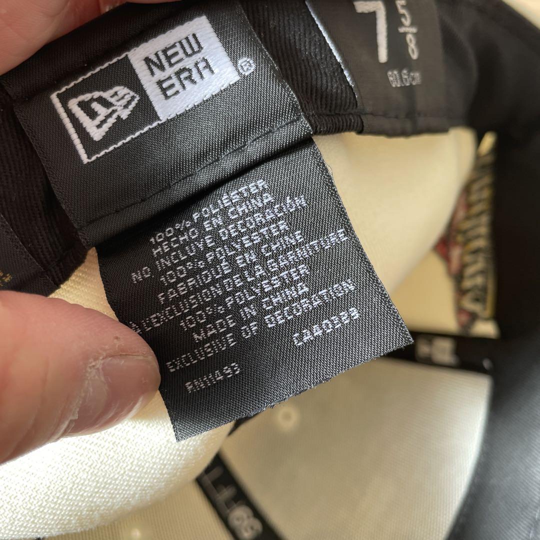 レアモデル　new era インディアンス　7 5/8 60.6cm 2トーン