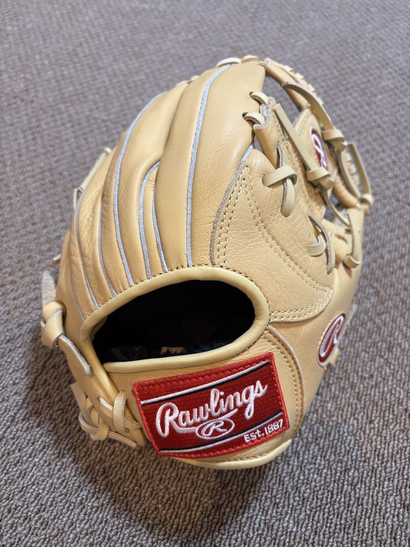 Rawlings 軟式グローブ ベージュ レザー Rawlings 軟式グローブ ベージュ - メルカリ