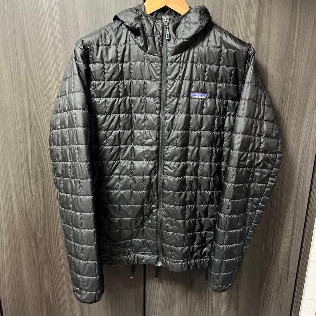 パタゴニア ナノパフフーディ L ブラック パタゴニア ナノパフフーディ L ブラック