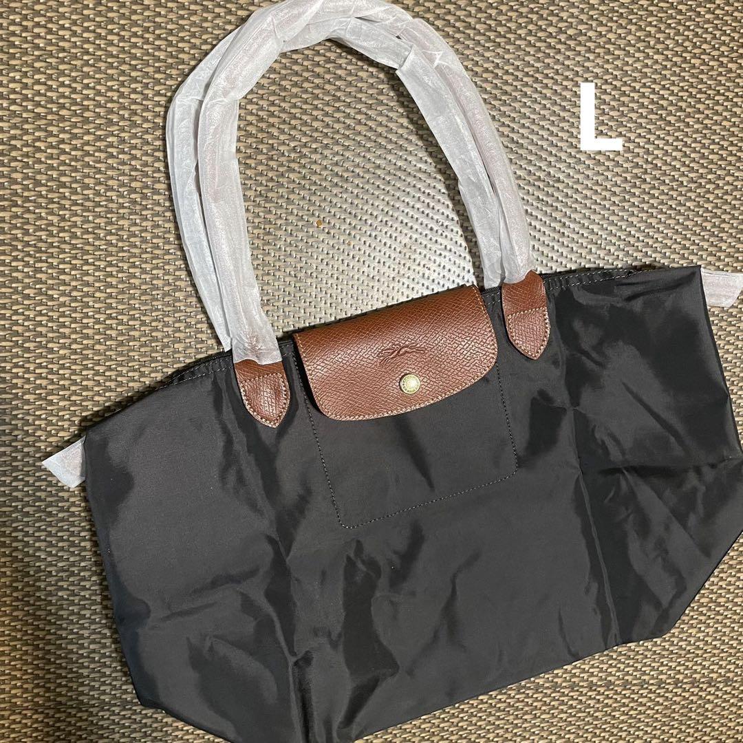 ロンシャン LONGCHAMP トートバッグ ガンメタル　プリアージュバッグ L
