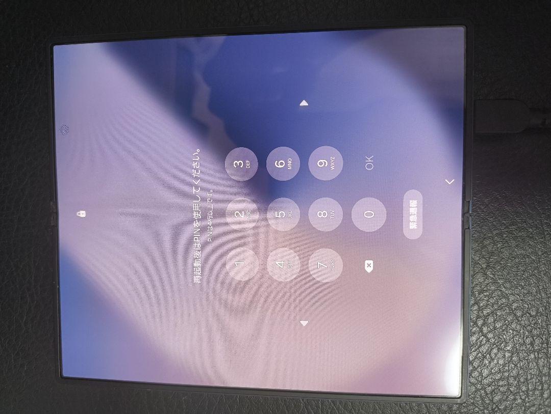 【使用頻度少なめ】Galaxy Z Fold 6 ネイビー simフリー美品 Galaxy Z Fold6 ネイビー 本体 SIMフリー 512GB 新品 韓国版