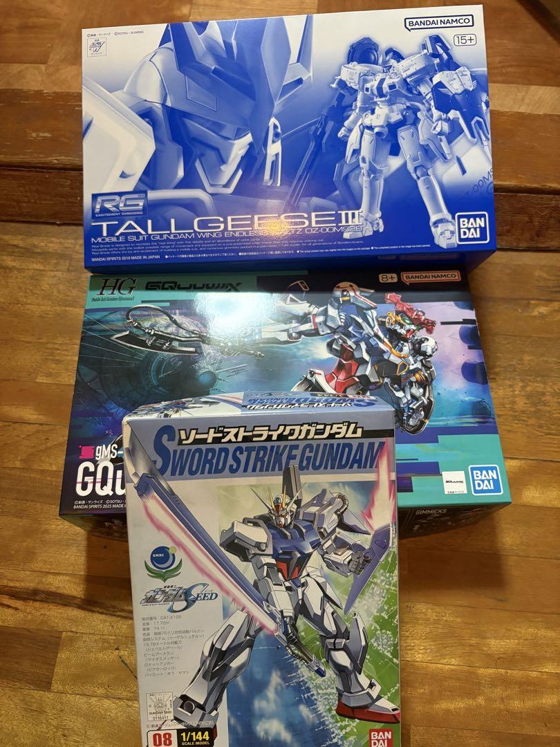 ＲＧ 1/144 トールギスIII HG ジークアクス　ソードストライク　新品