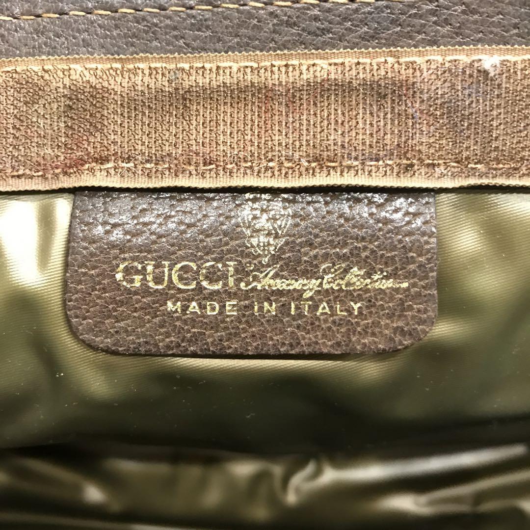 GUCCI クラッチバッグ シェリーライン ヴィンテージ オールドグッチ