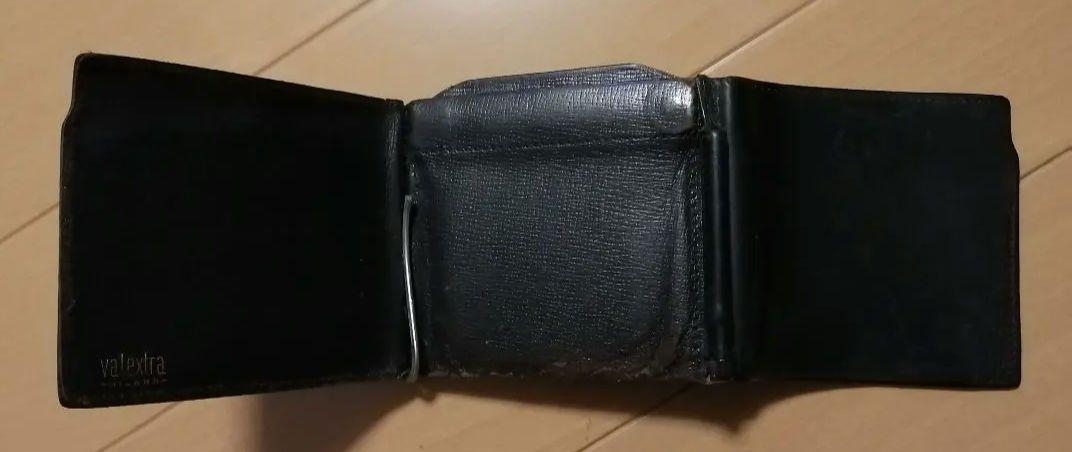 valextra 二つ折り財布　マネークリップ
