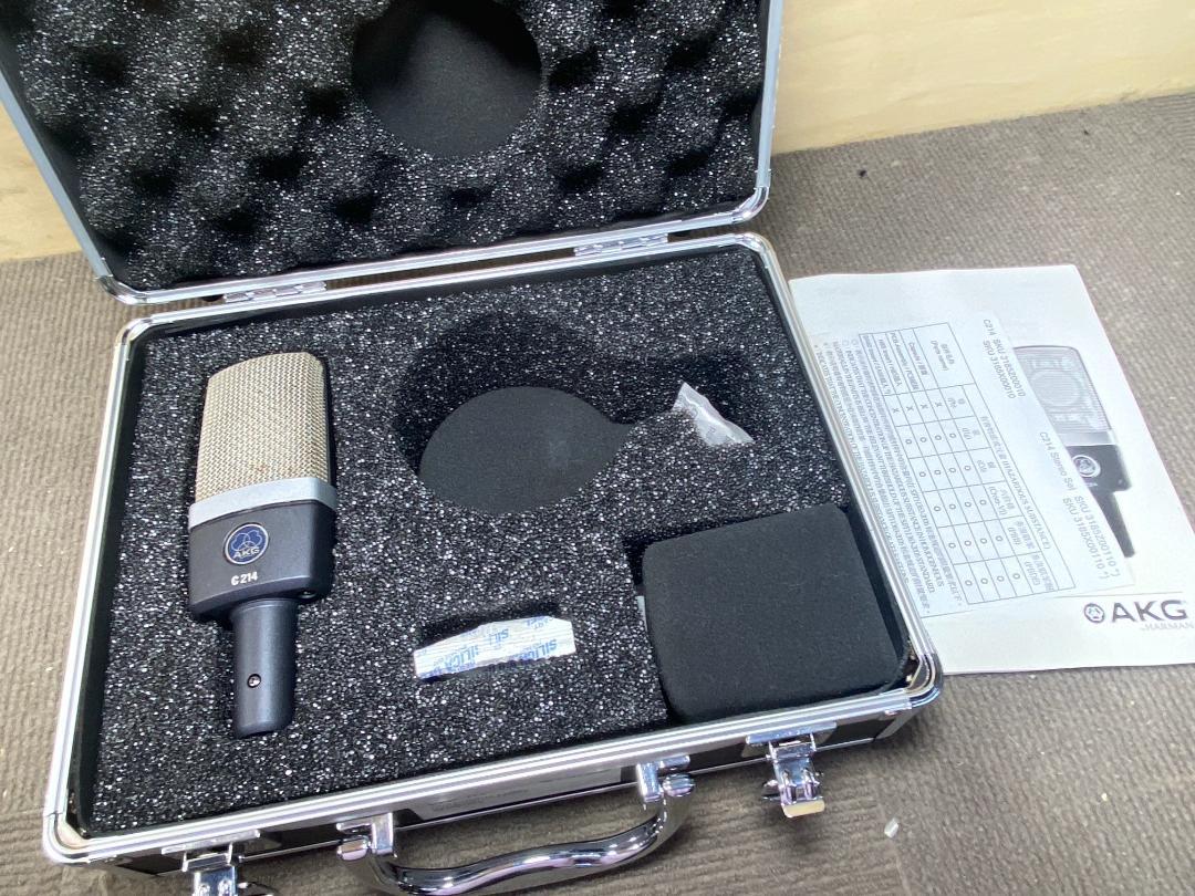 01 AKG C214 コンデンサーマイク