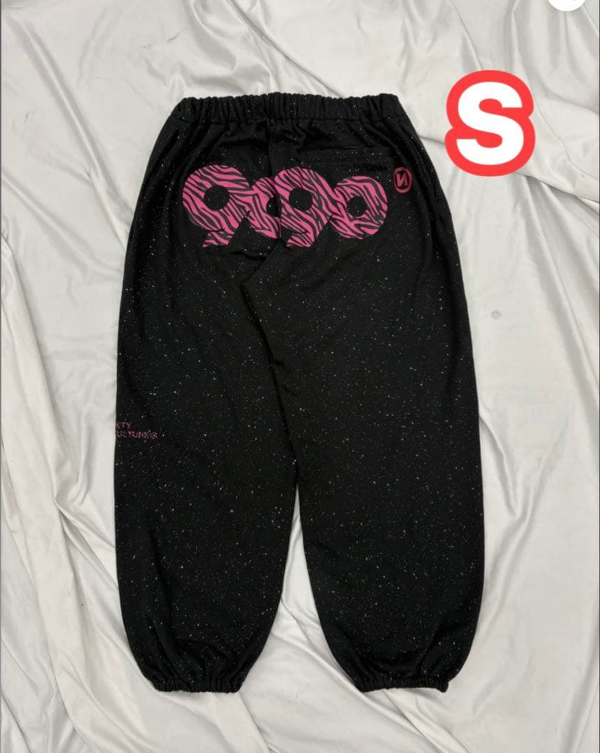 90 Logo Glitter Sweat Pants S
