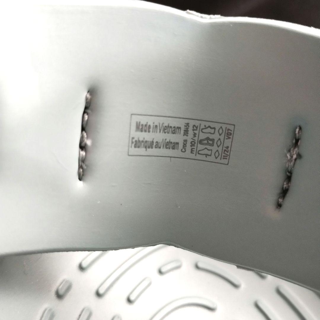 新品 未使用 タグ付 crocs クロックス サンダル 青・白マーブル