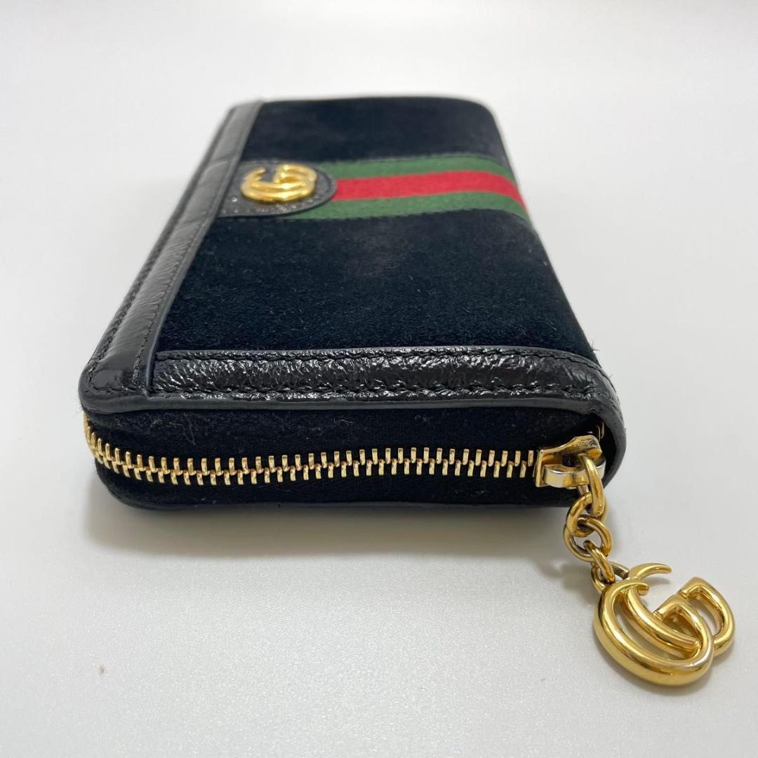 GUCCI グッチ オフィディア ラウンドファスナー長財布 　523154