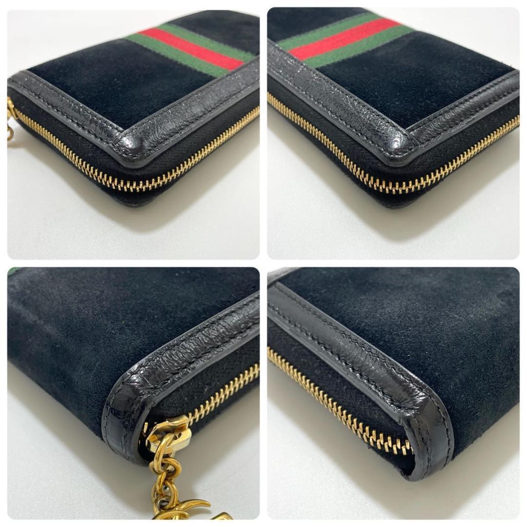 GUCCI グッチ オフィディア ラウンドファスナー長財布 　523154