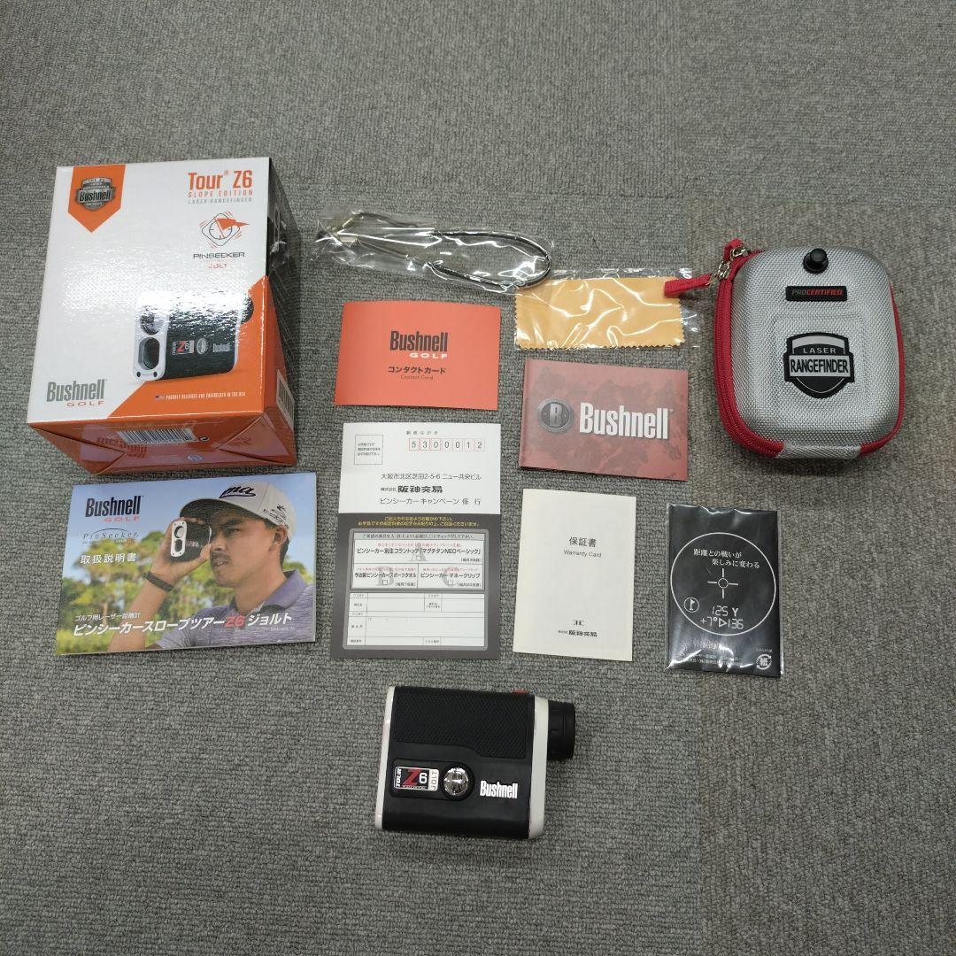 Bushnell Tour Z6 SLOPE EDITIONゴルフ用距離計