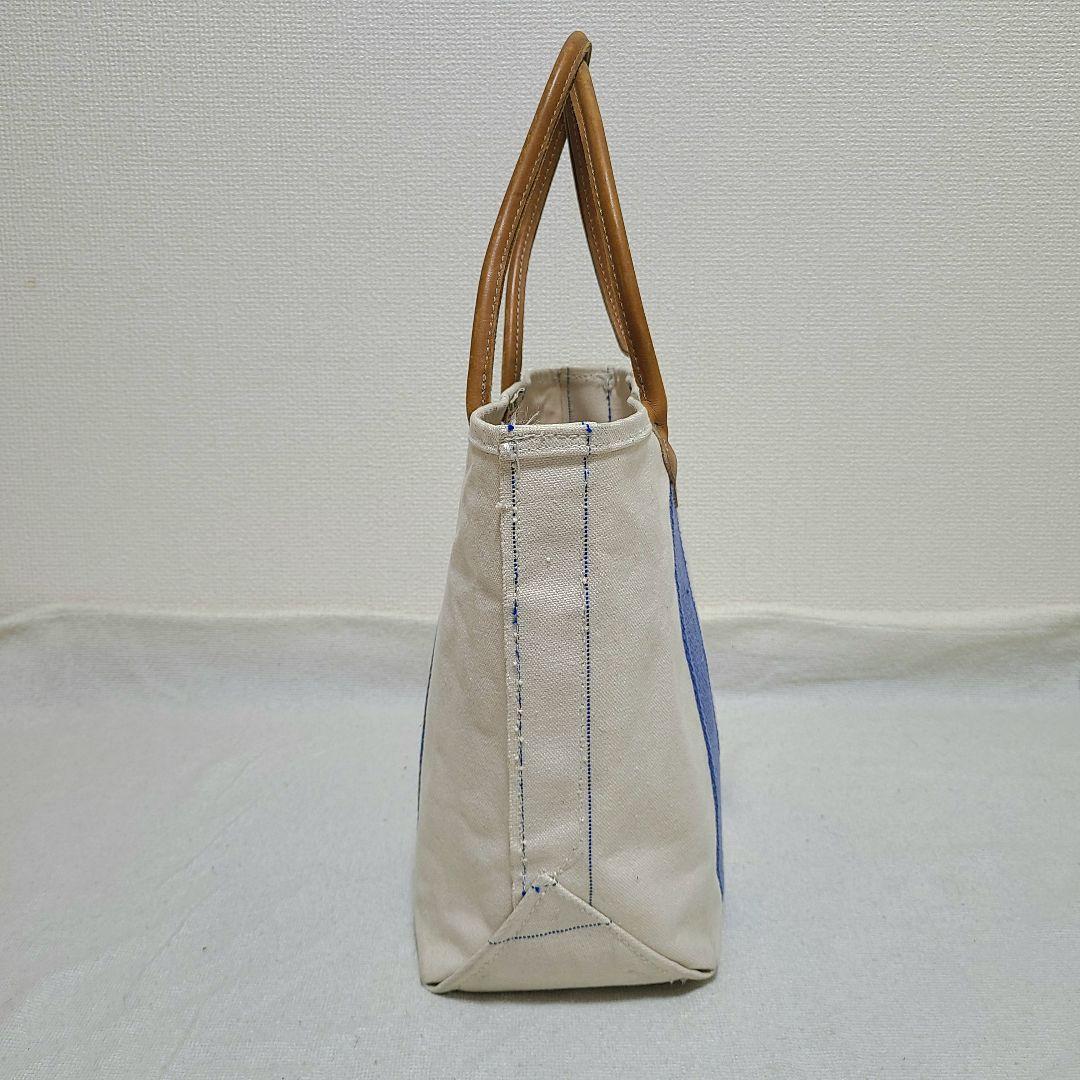 レアカラー 80s L.L.Bean レザーハンドル トートバッグ