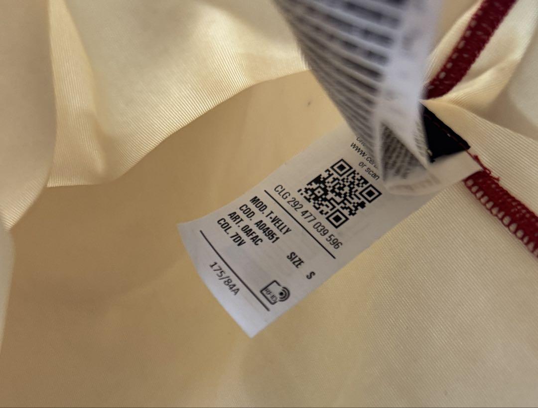 【試着のみ】DIESEL ベージュ 長袖 Tシャツ S