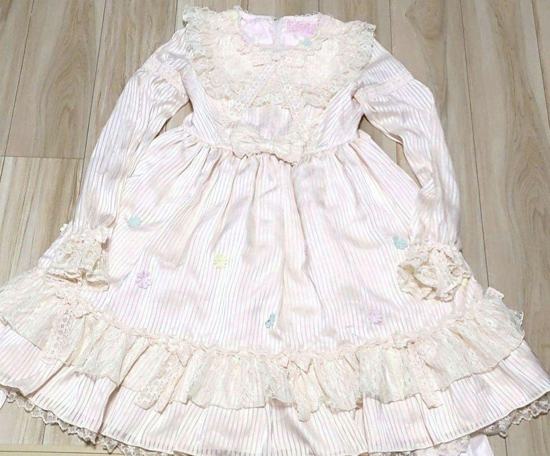 アンプリ ワンピース Angelic pretty ピンク　JSK