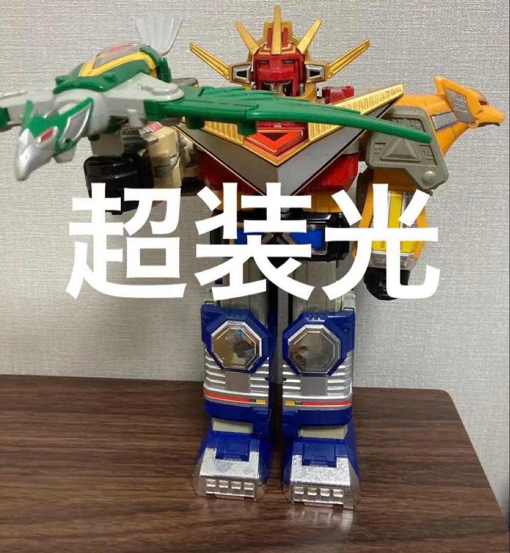 星獣戦隊ギンガマン DX超合金 超装光ギンガイオー傷や汚れあり