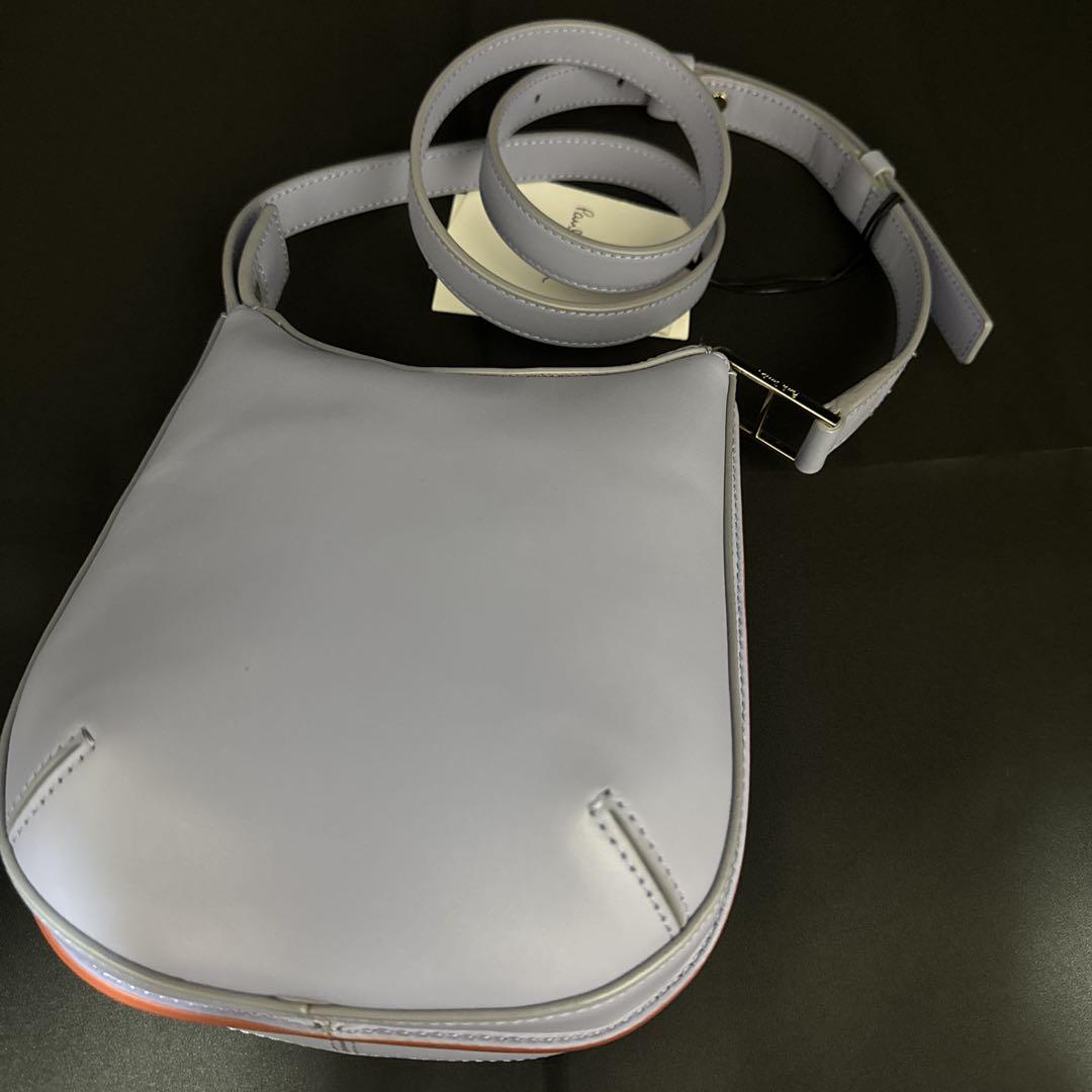 新品☆Paul Smith レザー ショルダー バッグ☆ライラック　ポールスミス