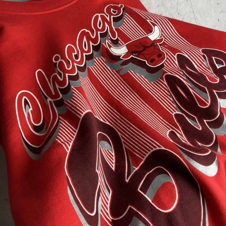 激レア vintage 90s USA製 NBA シカゴ・ブルズ スウェット