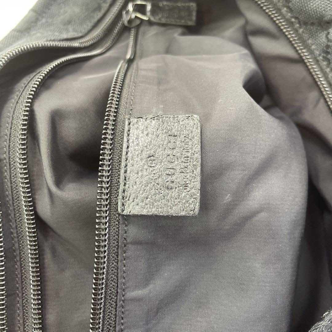 GUCCIグッチGGキャンバスマザーズバッグ トートバックシェリーライン