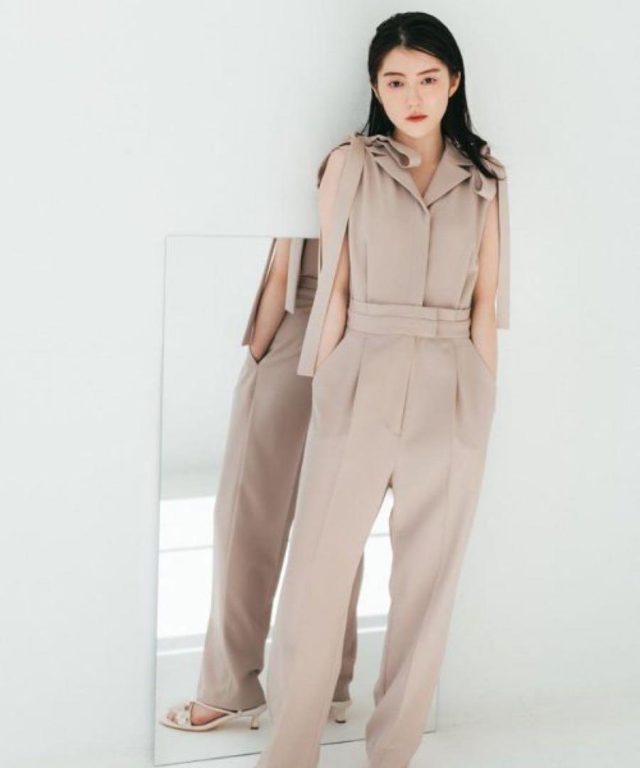 JILL by JILL STUART ショルダーリボンコンビネゾン