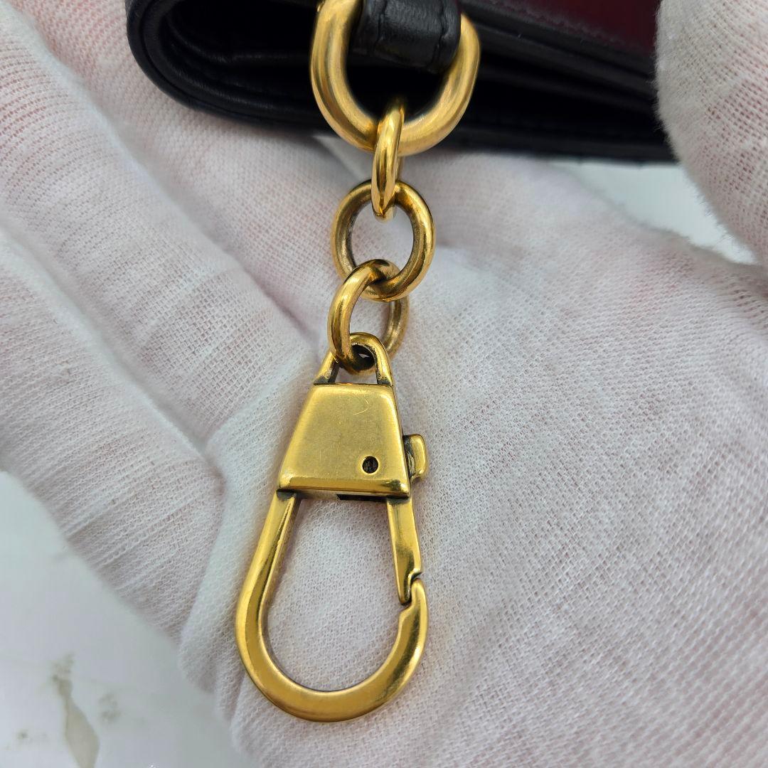 【未使用に近い】 GUCCI グッチ カードケース GGマーモント キルティング