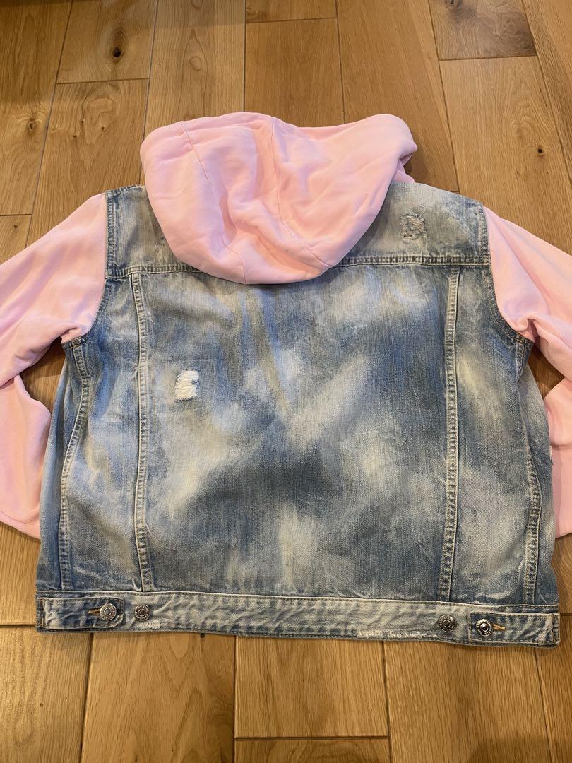 DSQUARED2 フード付きデニムジャケット M
