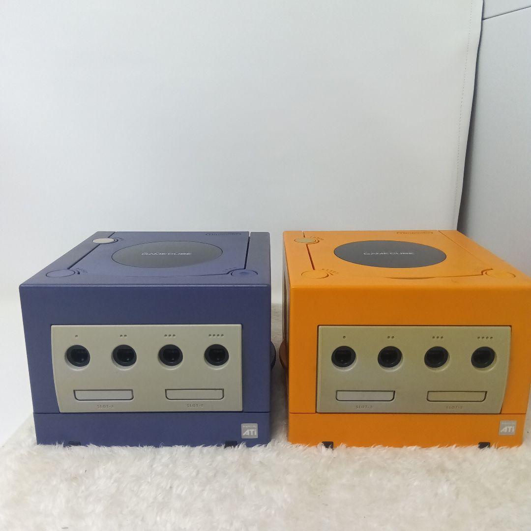 ゲームキューブ　本体　オレンジ　パープル