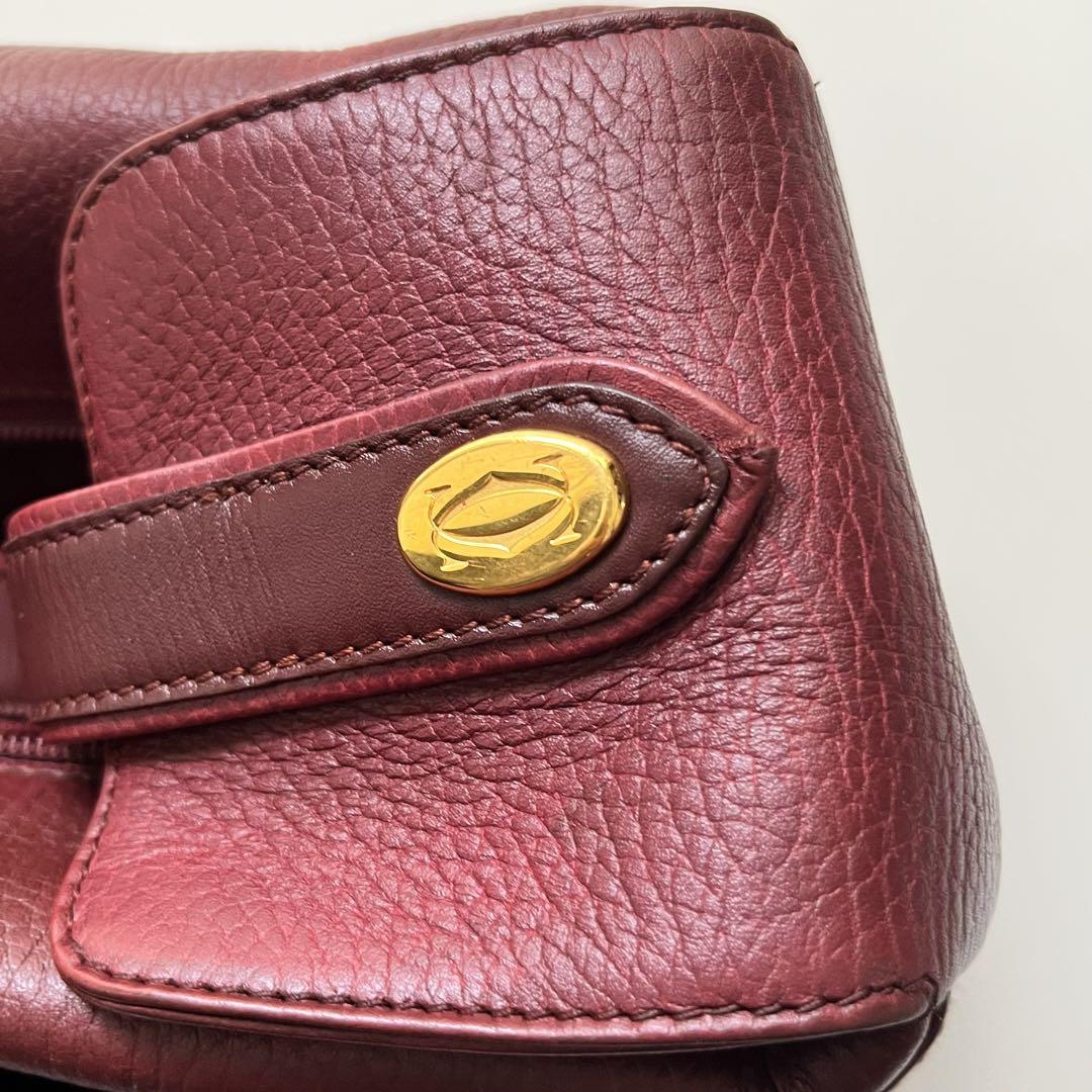 Cartier カルティエ希少 バニティー レザー ポーチ