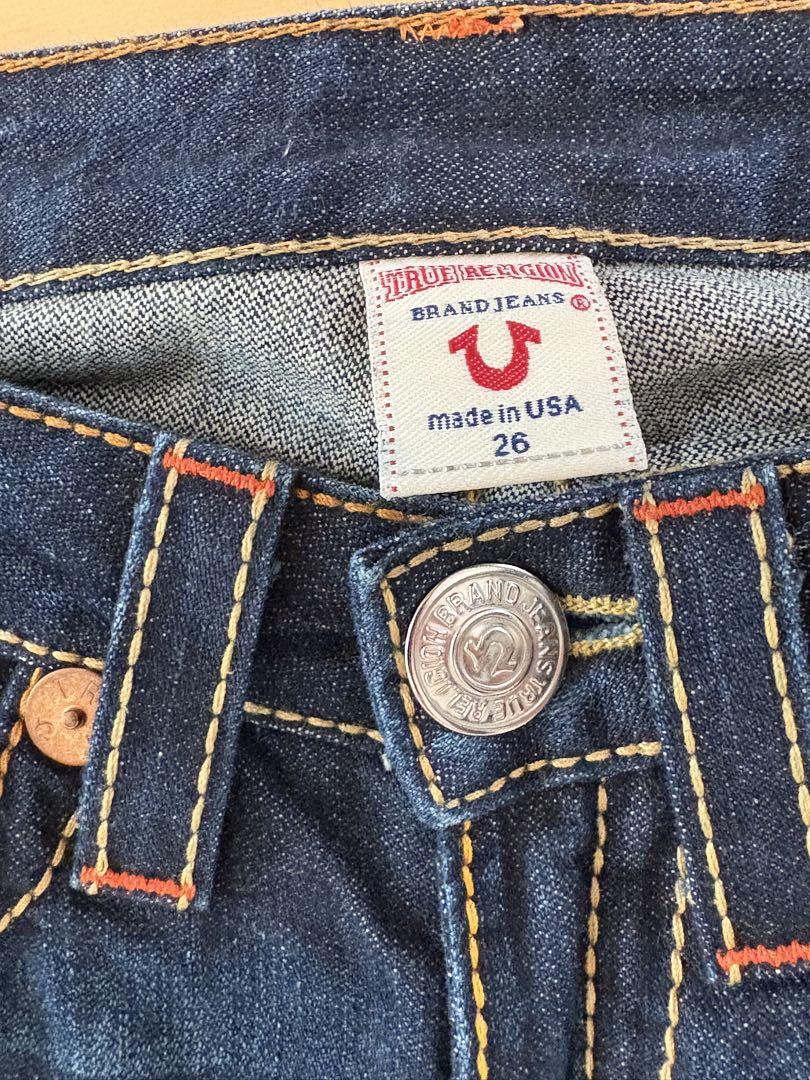 脚長効果◎TRUE RELIGION ブーツカット ジーンズ 送料追跡込 True Religion ブーツカットデニム 26 - メルカリ