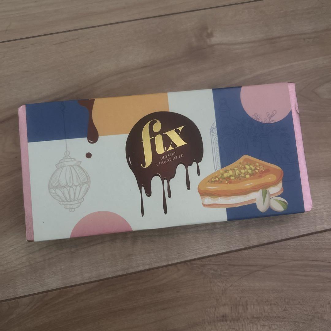 専用。3枚セット本家本物。fix ピスタチオ ドバイチョコレート