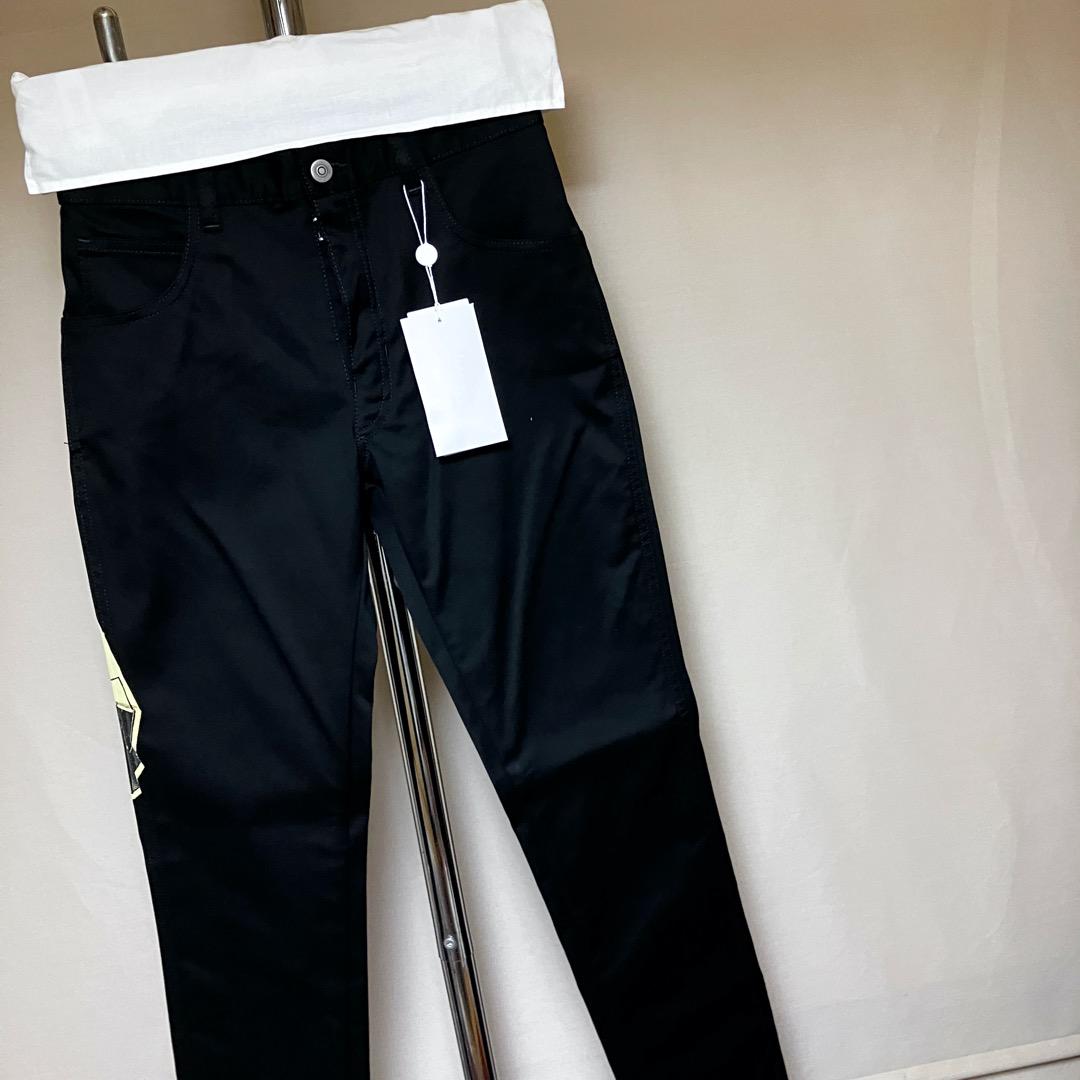 新品 30 定価9.9万 24ss マルジェラ コットンパンツ 黒 6393