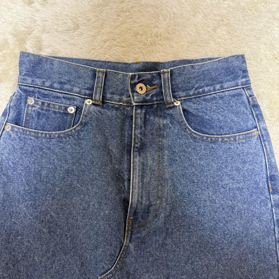 ＜値下げ＞Maison Special サイドホールデニムスカー ト ブルー MAISON SPECIAL（メゾンスペシャル）の「Side Hole Denim Skirt