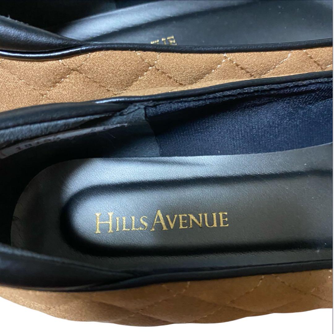 美品【HILLS AVENUE】カメリアキルティング 24.5