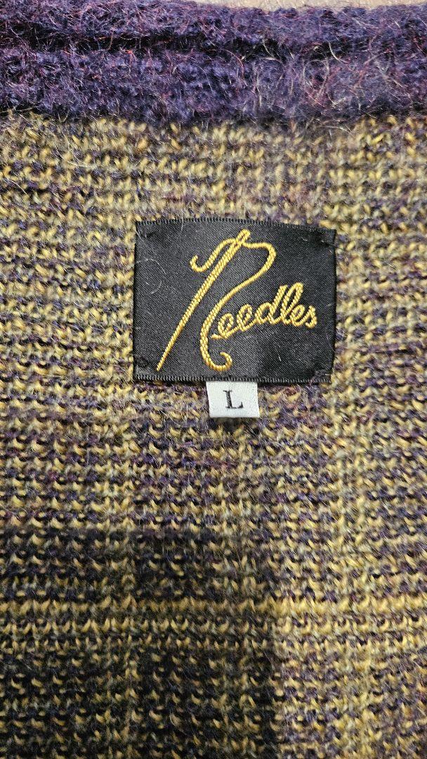 Needles モヘアカーディガン Lサイズ　グランジ