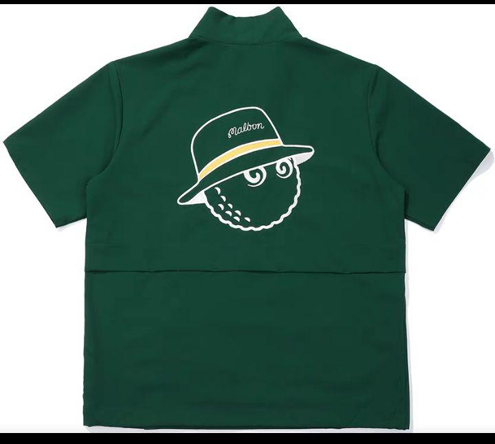 ★即発送緑&М★マルボンゴルフ Malbon 半袖 シャツ Tシャツ