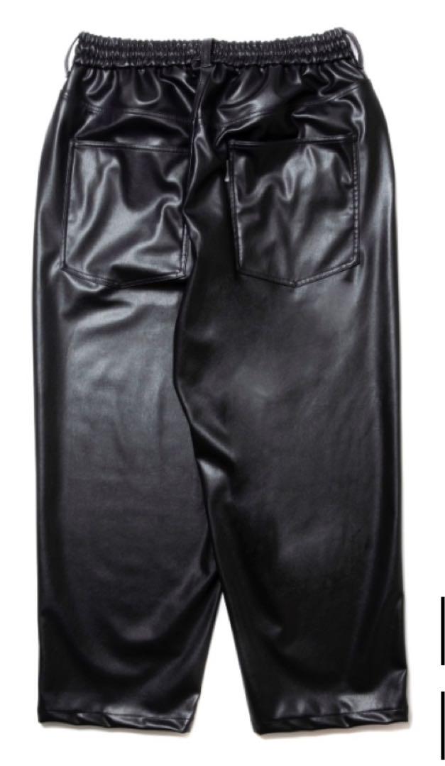 新品 COOTIE Faux Leather 5 Pocket Pants